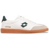 Sneaker LOTTO, Gr. 45, grün (weiß, grün), Synthetik, unifarben mit Farbeinsatz, sportlich, Schuhe, - in Kinder- und Kleinkinder-Größen erhältlich