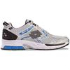 Sneaker LOTTO, Gr. 40, silber, blau, Synthetik, Kunstfaser, Mesh, sportlich, Schuhe, - in angesagtem Y2K Style