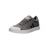 Sneaker ETHLETIC "Active Lo Cut", Gr. 43, grau (donkey grau, jet schwarz), Obermaterial: 100% Baumwolle; Futter: 100% Baumwolle; Decksohle: 100% Baumwolle; Sohle: 100% Naturkautschuk, Schuhe, Fairtrade Produkt