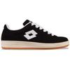Sneaker LOTTO, Gr. 36, schwarz-weiß (schwarz, weiß), Synthetik, mehrfarbig, sportlich, Schuhe, - in angesagtem Y2K Design