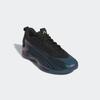 Basketballschuh ADIDAS PERFORMANCE "ANTHONY EDWARDS 1 LOW", Gr. 39, arctic night, core schwarz, screaming grün, Textil, Synthetik, sportlich, Schuhe