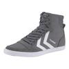 Sneaker HUMMEL "SLIMMER STADIL HIGH", Gr. 45, grau, Textil, Leder, sportlich, Schuhe