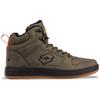 Sneaker LOTTO, Gr. 44, grün (olive, schwarz), Synthetik, Textil, mehrfarbig, sportlich, Schuhe, - mit wärmendem Teddy-Futter