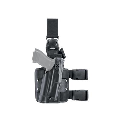 Safariland 6305 ALS/SLS Drop-Leg Glock Holster w/Quick-Release Leg Strap Glock 41 Right Hand STX Tactical Black 6305-893-131