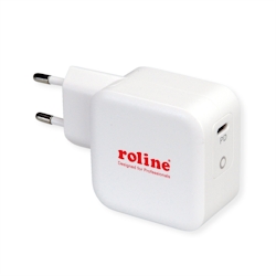 ROLINE USB Charger mit Euro-Stecker, 1x USB Typ C, PD, 61W Image