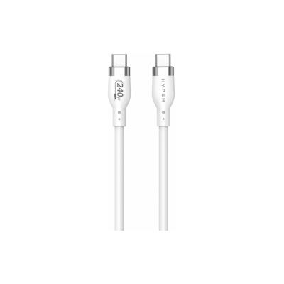 Targus Hyper 2M Silicone 240W USB-C Charging Cable, White Image