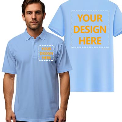 TEMU Custom Shirt, Turn- Collar Short Sleeve Men's Summer Casual Shirt, Ultra Comfortable, Breathable, Multifunctional Business Casual Top, Personalize Your Design, A Gift For Him Image