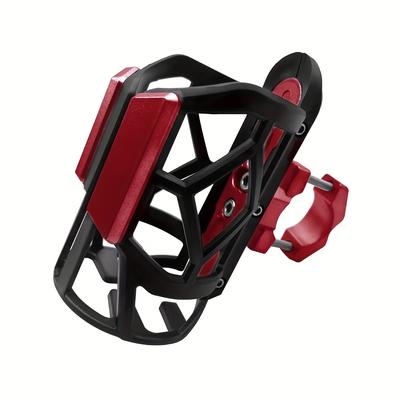 TEMU Mountain Bike Water Bottle Holder - Durable Aluminum Alloy, Easy-install, Secure Drinks Rack For Bicycles And Motorcycles, Bicycle Accessories | Sleek | Image
