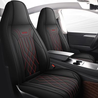 TEMU The Vehicle Features 5 Seats Made Of Durable, Easy-to-clean Leather, Designed For And , Suitable For All . Image