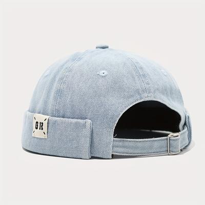 TEMU Landlord Hat For Women, Japanese Artistic Melon , Trendy Retro Hat, Men's Fabric Cut Hat. Image