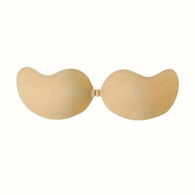 TEMU 1pc/2pcs Silicone Invisible Breast Patch For Women's Wedding Photos Image