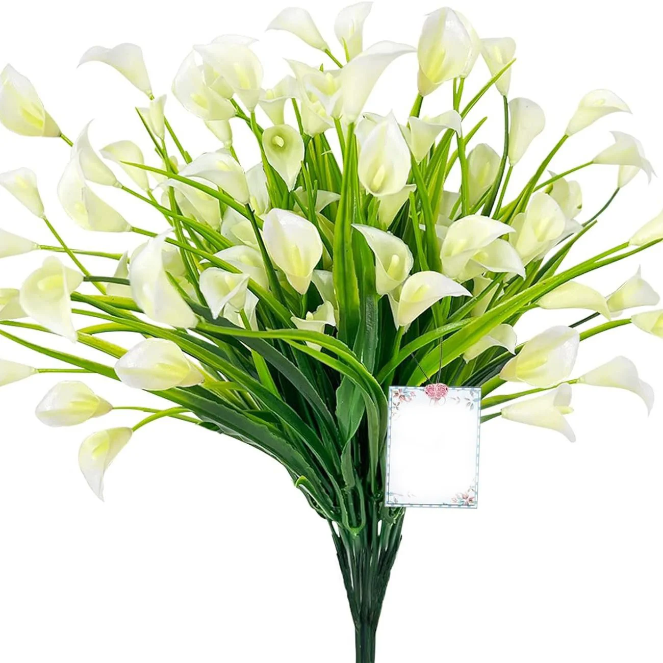 Artificial Calla Lily Flowers Bouquet 33cm Fake Flowers for Indoor Home Decor Garden Wedding Decoration Outdoor Vase Ornament