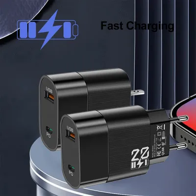 USB PD 2,4 ein Telefon Ladegerät für iPhone 15 14 13 12 11 Pro Max Xiaomi Samsung Image