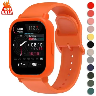 Silikonhülle + Armband für Redmi Watch 5 Lite / 5 Active Repacement Armband Gürtel Smart Watch Band Schutzhülle Cover Image