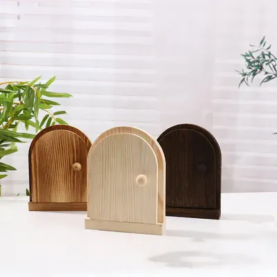 Einfacher Schalteraufkleber aus massivem Holz, Wandaufkleber, schöne und praktische Image