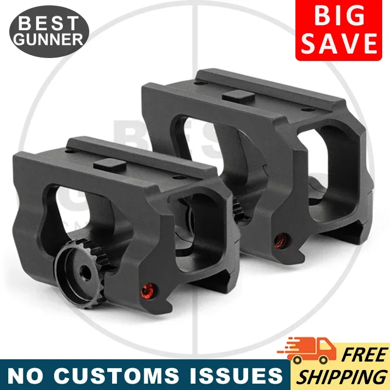 SCALAR LEAP/01 Red Dot Sight QD Mount 1,54 Zoll/1,93 Zoll Zielfernrohr, kompatibel mit Aimpoint Micro H-1/H-2/T-1/T-2/CompM5 Picatinny-Schiene Image