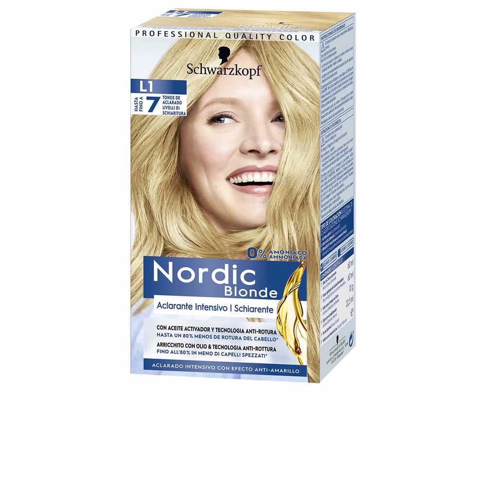 Nordic Blonde L1 Intensive Aufhellung 0 % Ammoniak 5 Stk Image