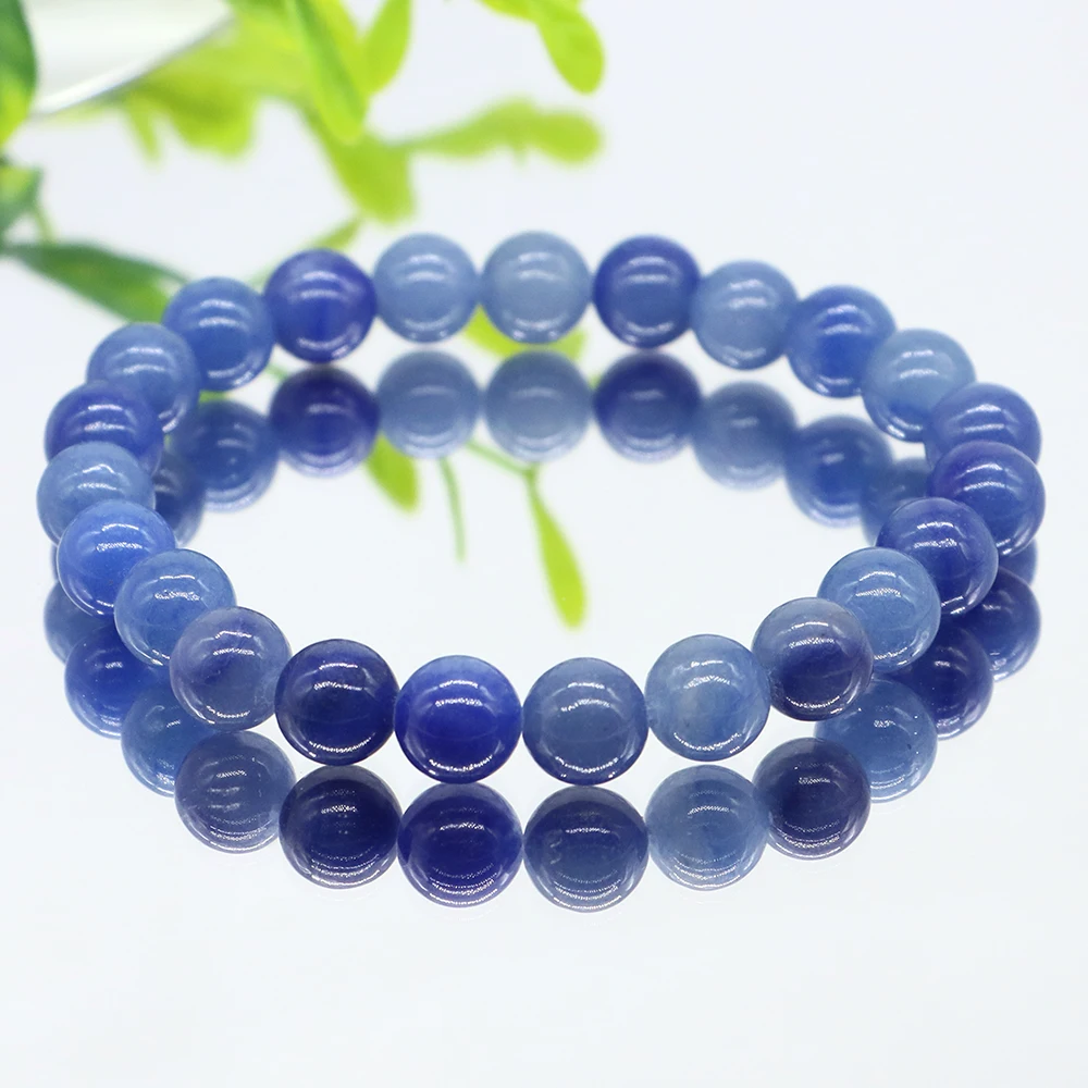 Bracciale con perline in pietra naturale per donna uomo Quarzi di cristallo Agata Ametiste Occhio di tigre Braccialetti elastici Reiki Healling Gioielli regalo