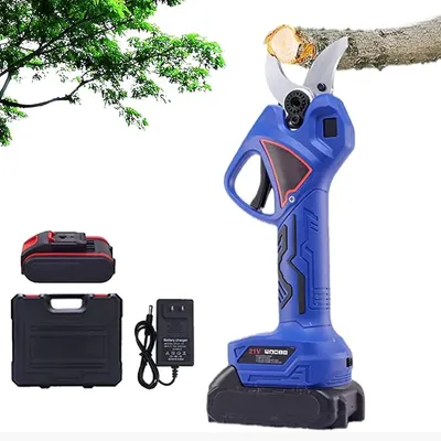 Electric Pruning Shears, Professional Cordless Pruning Shears with Rechargeable Battery, Max Cutting