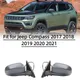 Specchietto retrovisore laterale per Jeep Compass 2017 2018 2019 2020 2021 Specchi riscaldanti elettrici automatici Indicatori di direzione Montaggio esterno per auto