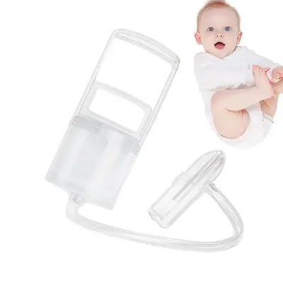 New Baby Nasal Aspirator Nose Sucker Nasal Aspirator Quiet Manual Nose Suctioners for Babies Baby