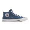 Sneaker CONVERSE "CHUCK TAYLOR ALL STAR MALDEN STREET CANVAS & SUEDE", Gr. 41, lakeside blau, weiß, schwarz, Textil, sportlich, Schuhe