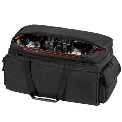DJ Bag, 1200D Oxford Fabric, DJ Gear Carry Bag with a Storage Pocket 4.92 ft Removable Shoulder Strap 0.39 in Padding