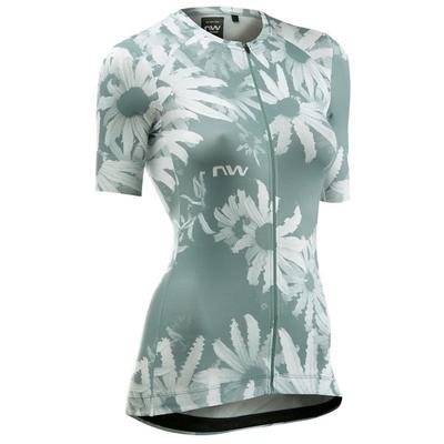 Northwave - Women's Blade Jersey Short Sleeve - Radtrikot Gr XXL grau/türkis Image