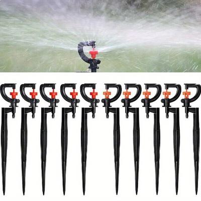 TEMU 10/20pcs Micro Drip Irrigation Garden Watering/system Drippers Sprinkler, Drip Irrigation Kits For Farms, , Forest, , , And , Image