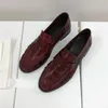 Dave & di minimalist ische Mode Damenschuhe Retro Aal Haut weiche und bequeme flache Schuhe Frauen Slipper Slipper Damenschuhe