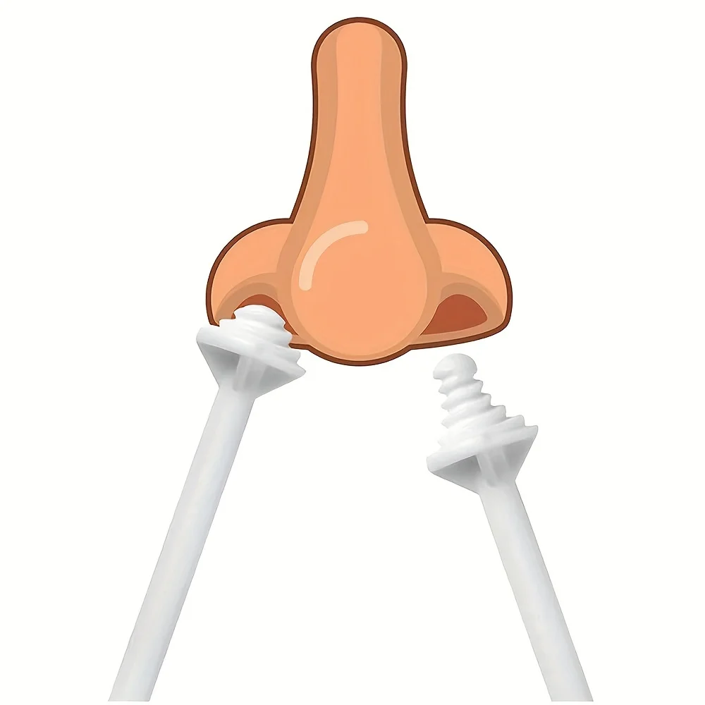 Viilife 10/40/60 Stück Nasenwachsstift Enthaarung Nasenwachs-Applikator für Nasenlochreinigung Ohr-Enthaarungszubehör Bienenwachssicher Image