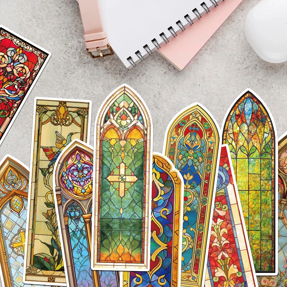 30 Stück klassische barocke Kirchen-Lesezeichen, Leseseiten, Buchmarkierung, Schule, Schreibwaren, kreative ästhetische Lesezeichen Image