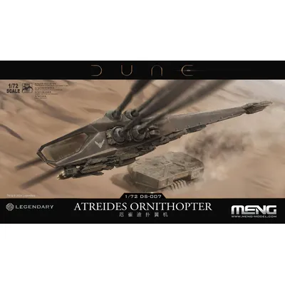 MENG zusammengebauter Flugzeugmodellbausatz DS-007 Sand Dune Serie Atreides Ornithopter 1/72 Image