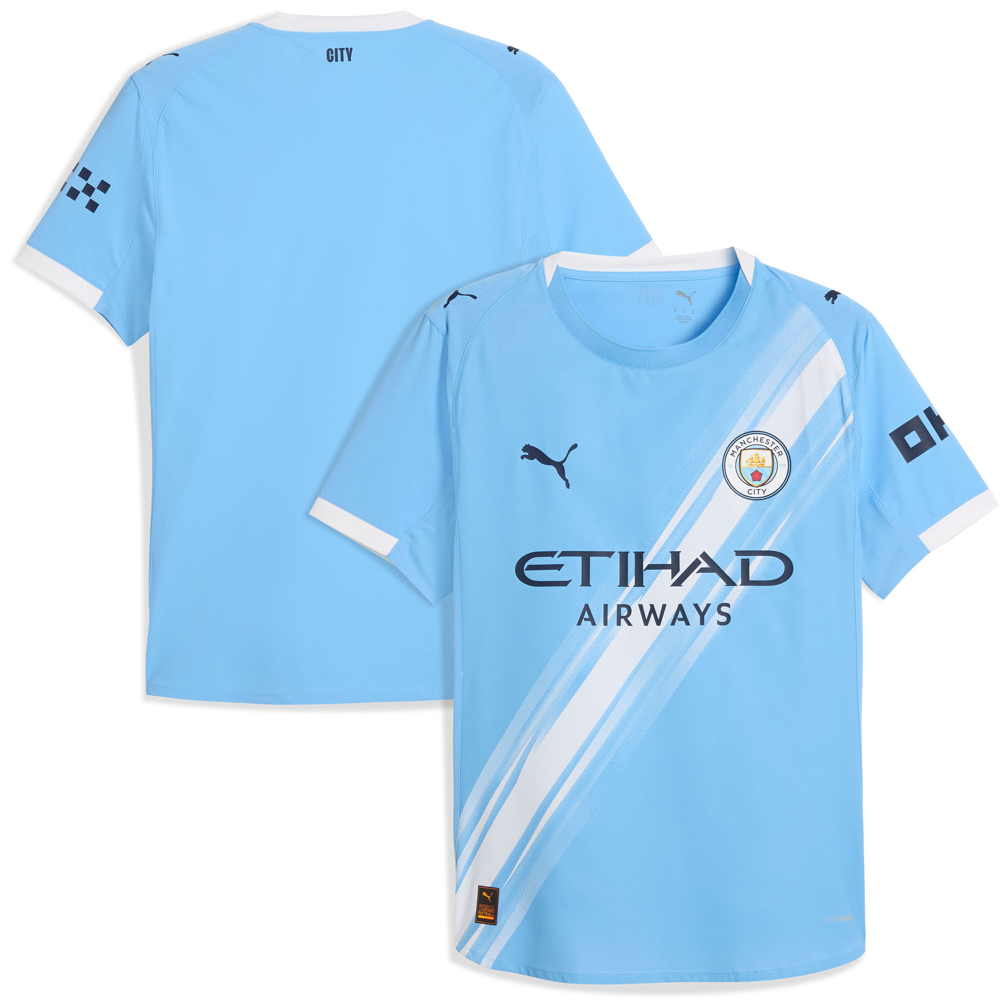 Manchester City PUMA Authentic Heimtrikot 2025-26 Image
