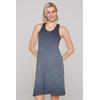 Trägerkleid SOCCX, Damen, Gr. S, US-Größen, grün (deep sea), Material: 50% Baumwolle, 50% Modal, casual, A-Linie normal, Rundhals, ohne Ärmel normaler Saum, Kleider, mit Glitzerstein-Wording