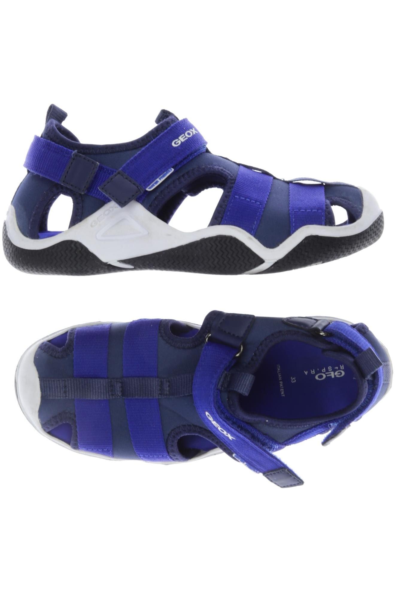 Geox Jungen Kinderschuhe, Gr. 33, blau, kein Etikett Image