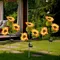 LED tournesols veilleuse fleur artificielle lampe de Table lampe d'ambiance fleur lampe de nuit pour