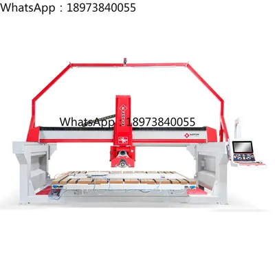 Hongyi 5 Axis Bridge Saw Stone Cutting Machine 5 Axis Cnc Bridge Saw for Marble and Granite