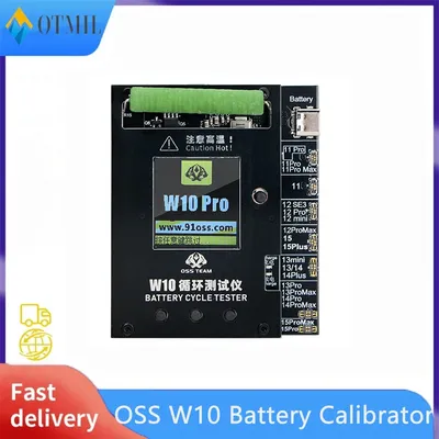 OSS W10 Battery Calibrator S01 Battery Charge Discharge Round Cycle Test Health Rises Solve Phone