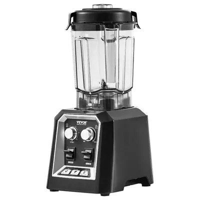 Professional Blender Commercial Countertop Blenders 68 oz Jar Blender Combo Stainless Steel 3