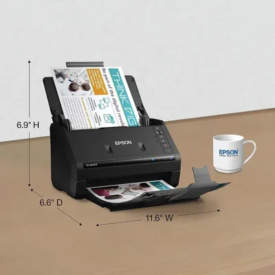 Workforce ES-500W II Wireless Color Duplex Desktop Document Scanner