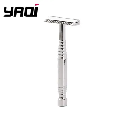 YAQI Romulus Open Comb Polished 316 stainless Steel AC Blade Single-edged Mens Shaving Safety Razor