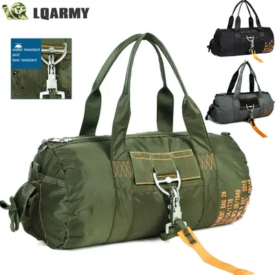 Tactical Parachute Sport Duffle 1000D Nylon Outdoor Travel Belt Camping Tactical Crossbody Waist