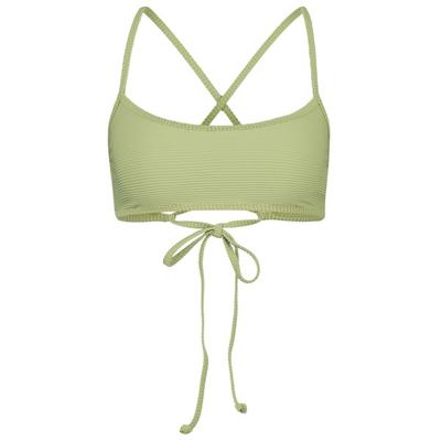 Billabong - Women's Tanlines Lace Up Trilet - Bikini-Top Gr L avocado Image