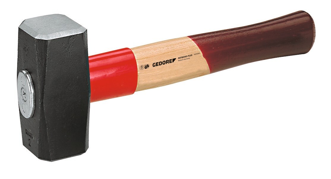 GEDORE Fäustel ROTBAND-PLUS mit Eschenstiel, 1500 g, 620 E-1500 Image