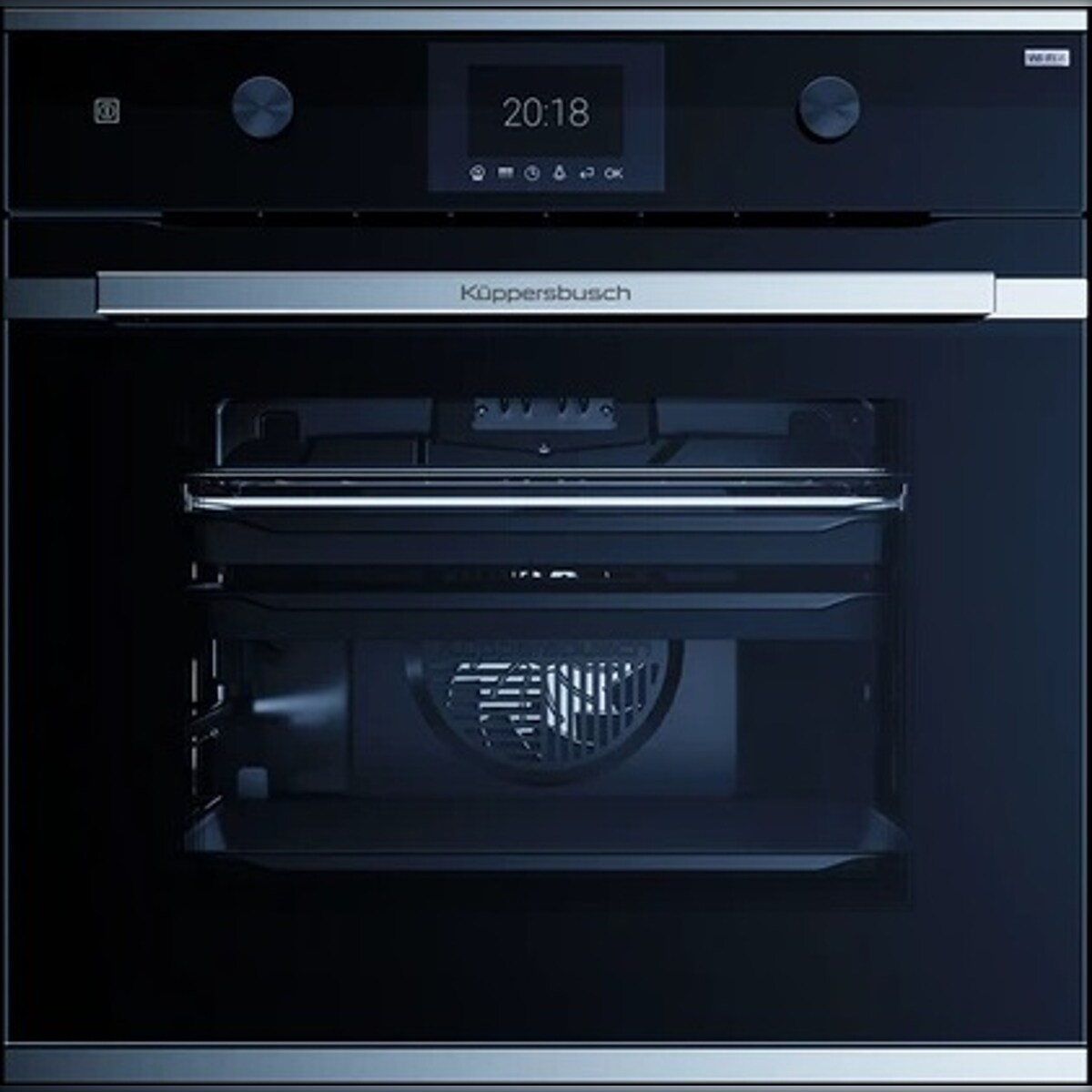 Küppersbusch Pyrolyse-Backofen mit ökotherm®, K-Connect, TFT Display und 10 Funktionen BP6381.0S Image