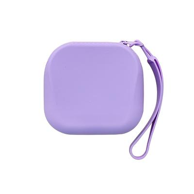 TEMU Day New Mini Silicone Coin Purse Multipurpose Small Bag Outdoor Key Earphone Storage Pouch Card Holder Image