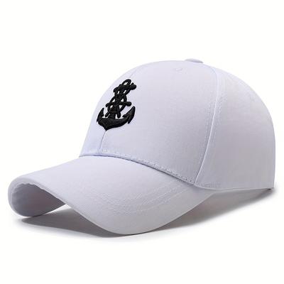 TEMU Spring/summer Sun Protection Hat For Men And Women, Couple's Versatile Three-dimensional Boat Anchor Trendy Student Sports Cap Image