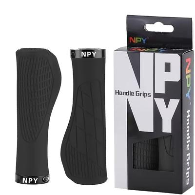 TEMU Bicycle Handlebar Grips Rubber Grip Shockproof Anti-slip Mountain Bike Handles Cover Cuff Bmx Bike Accessories Image