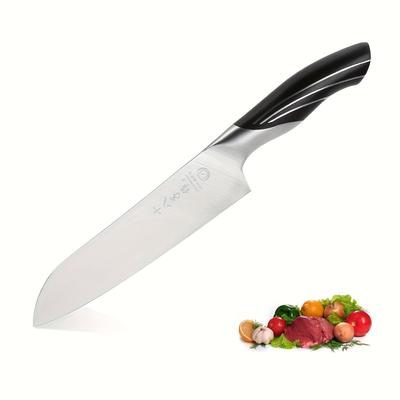 TEMU Shi Zuo 6.5 Inch Knife 's Knife, High Quality Stainless Steel Kitchen Knife With Cast Steel Handle Image